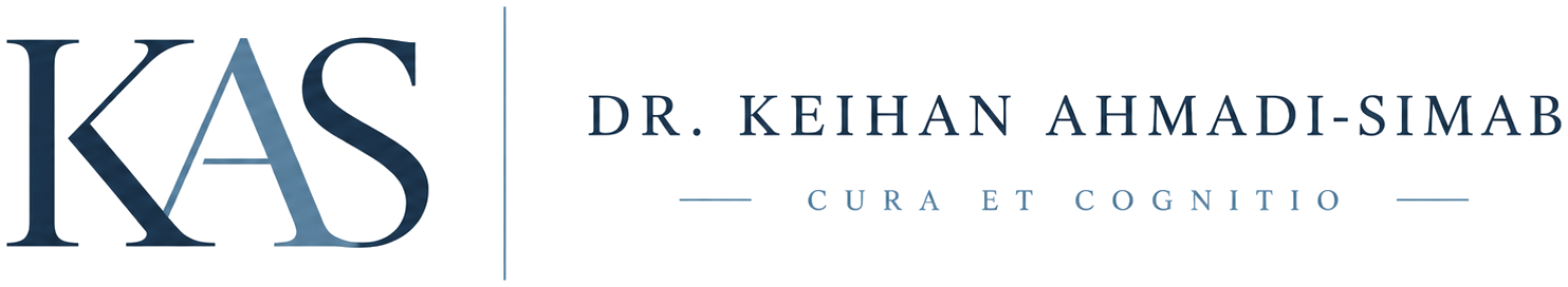 Dr. Keihan Ahmadi-Simab — Cura et Cognitio